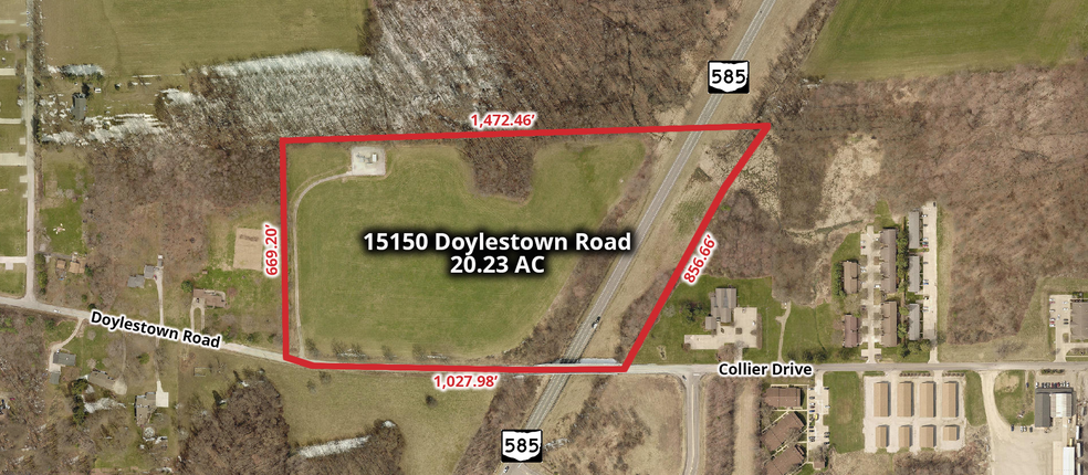 15150 Doylestown Rd, Doylestown, OH à vendre - Photo de l’immeuble – Image 1 sur 3