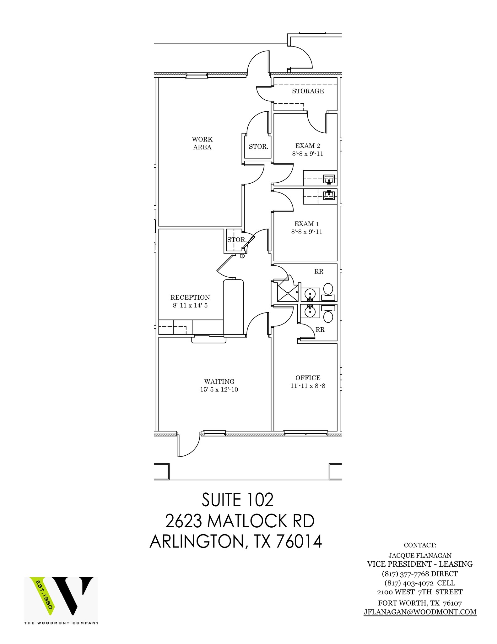 2623 Matlock Rd, Arlington, TX à louer Plan de site– Image 1 sur 2