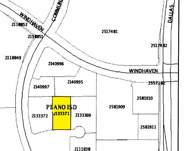 6105 Windcom Ct, Plano, TX à louer - Plan cadastral – Image 2 sur 7