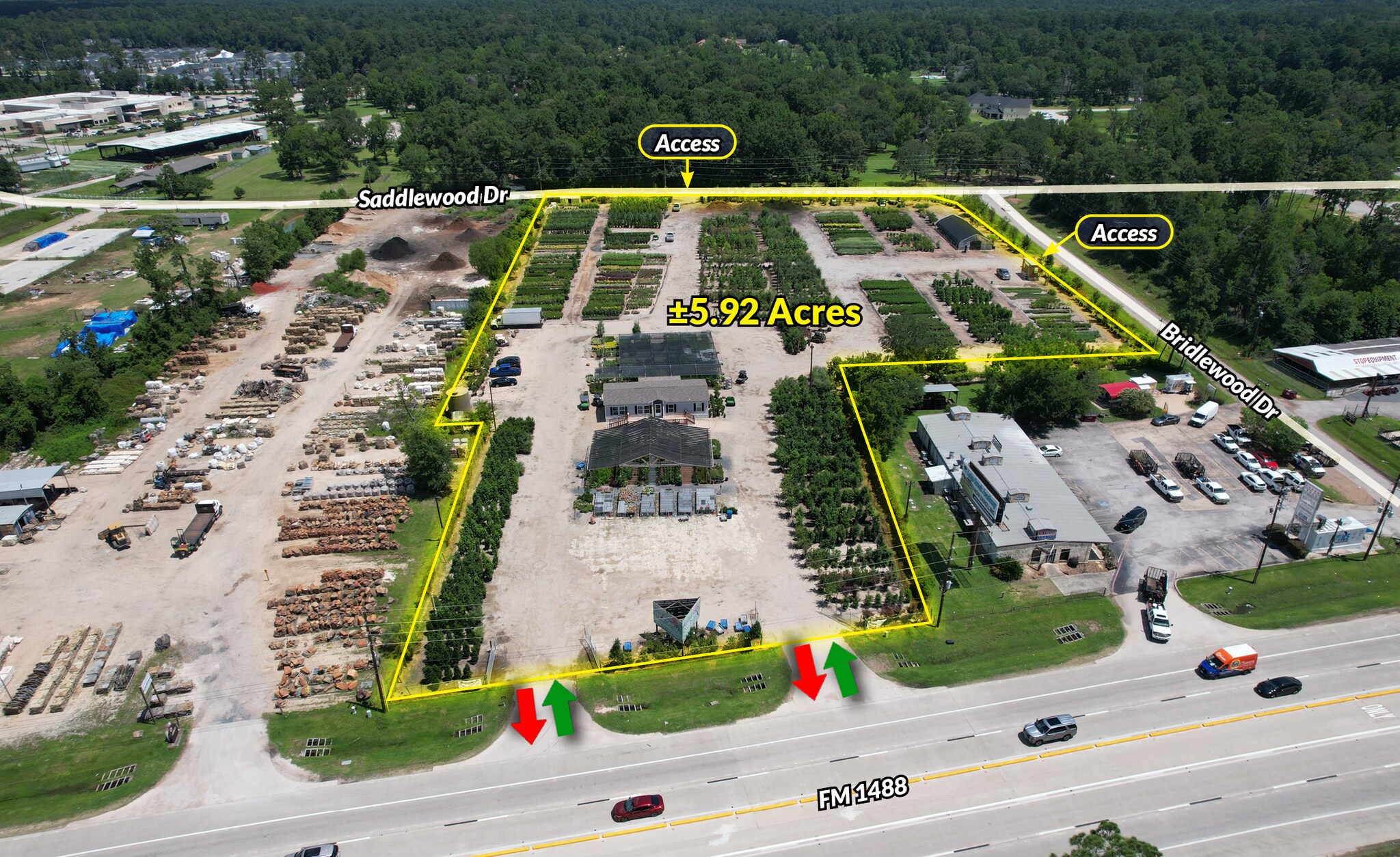 4598 FM 1488, Conroe, TX à vendre Photo de l’immeuble– Image 1 sur 5