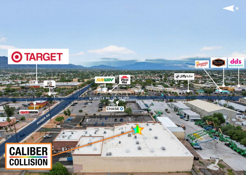 3959-3979 N Oracle Rd, Tucson, AZ à vendre - Photo de l’immeuble – Image 1 sur 5