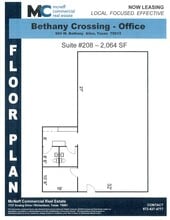 604 W Bethany Dr, Allen, TX à louer Plan d’étage– Image 1 sur 1