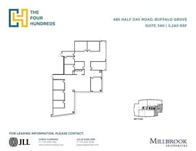 475-485 Half Day Rd, Lincolnshire, IL à louer Plan d’étage– Image 1 sur 1