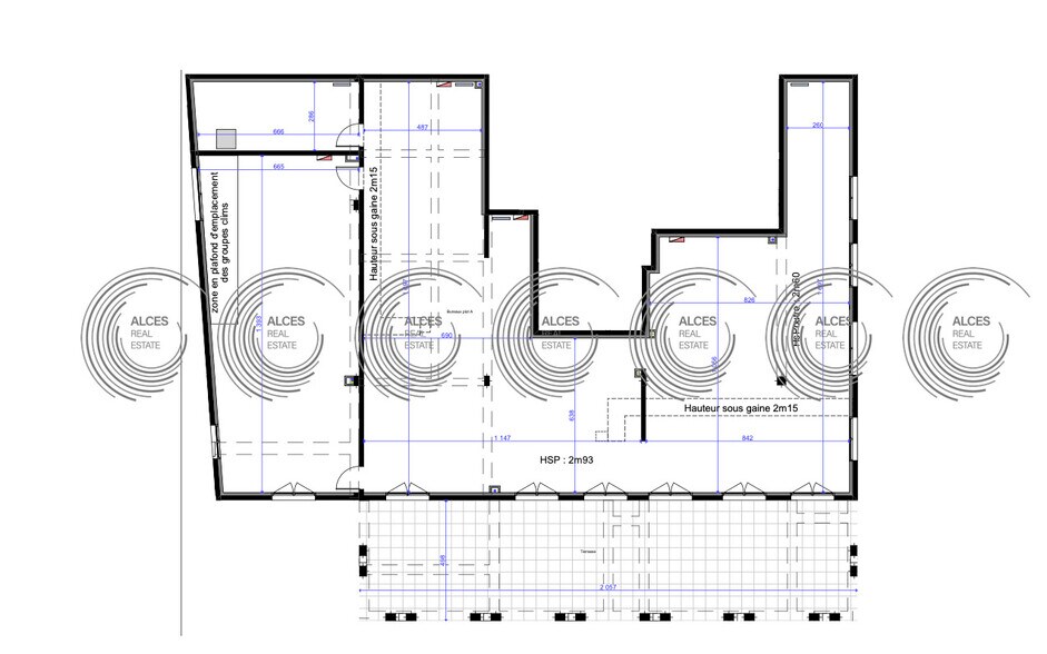 Bureau dans Cenon à vendre - Plan d’étage – Image 3 sur 4
