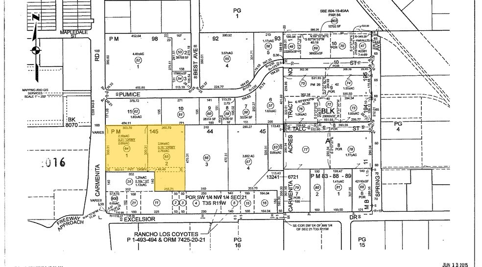 14820 Carmenita Rd, Norwalk, CA à louer - Plan cadastral – Image 2 sur 6