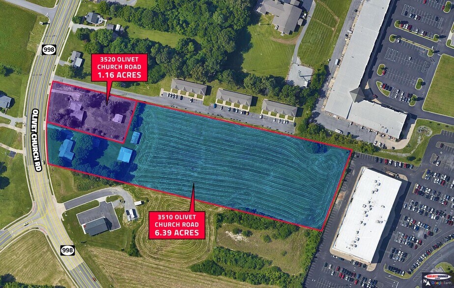 3510-3520 Olivet Church Rd, Paducah, KY à vendre - Plan de site – Image 1 sur 1