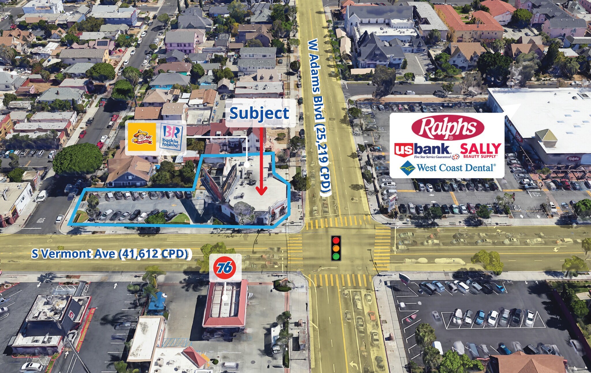 2524 S Vermont Ave, Los Angeles, CA à louer Photo de l’immeuble– Image 1 sur 5