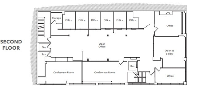 207 NW Park Ave, Portland, OR à louer Plan d’étage– Image 1 sur 5