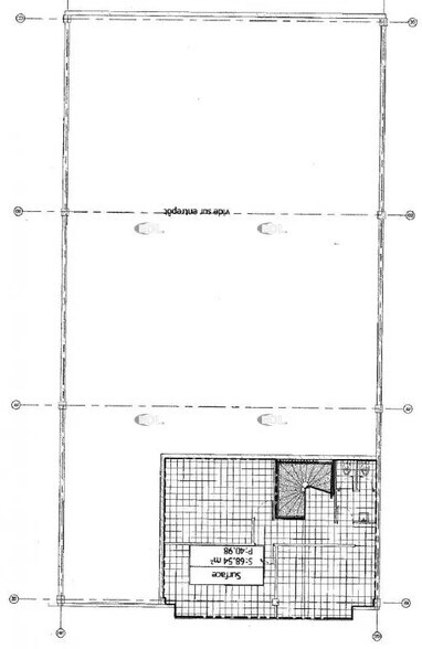 Local d’activités dans Bezons à louer - Plan d’étage – Image 3 sur 3