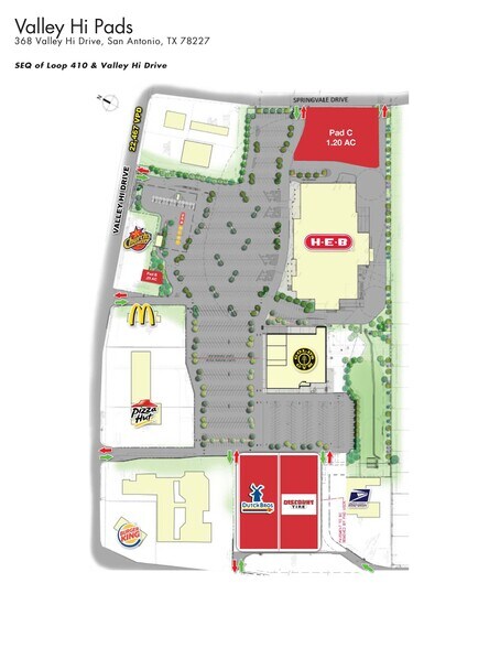 368 Valley Hi Dr, San Antonio, TX à louer - Photo de l’immeuble – Image 1 sur 1