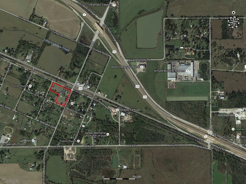 17219 Warren Ranch Rd, Hockley, TX à vendre - Aérien – Image 2 sur 2