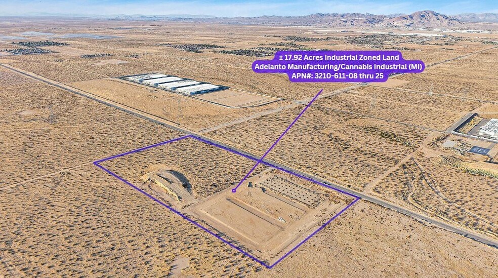 Koala Rd. and Air Expy, Adelanto, CA à vendre - Photo de l’immeuble – Image 2 sur 6