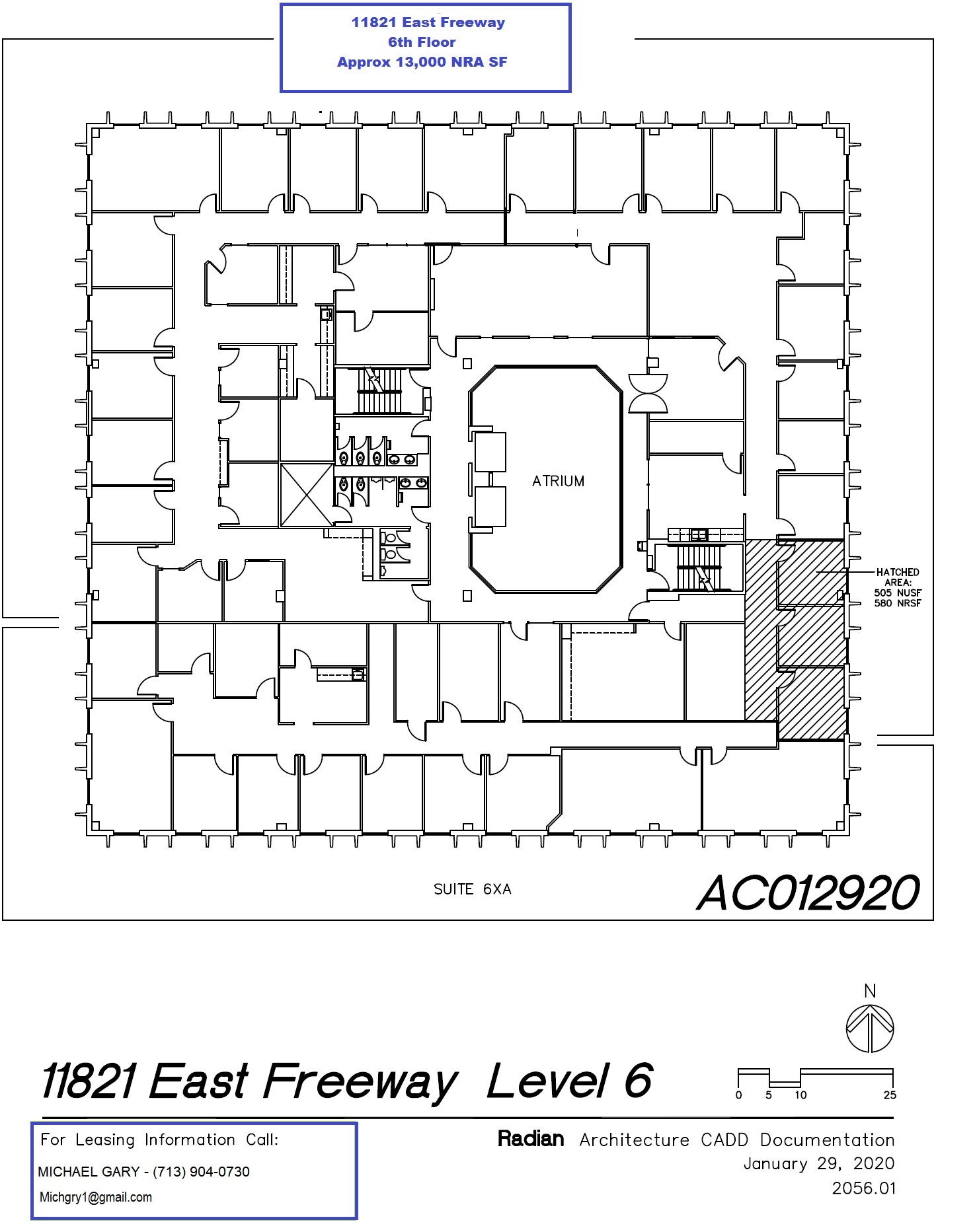 11821 E I-10 Fwy, Houston, TX à louer Plan d’étage– Image 1 sur 1