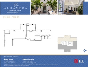 2 Alhambra Plz, Coral Gables, FL à louer Plan d’étage– Image 1 sur 1