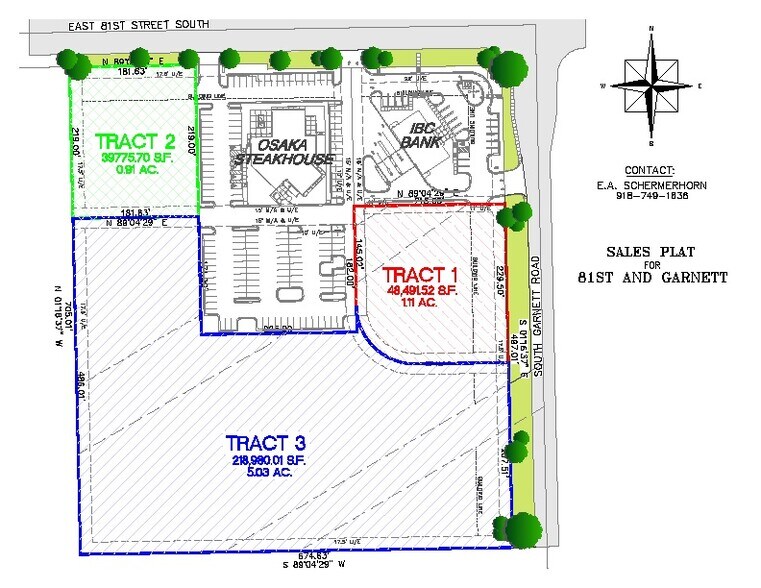 81st, Tulsa, OK à vendre - Plan cadastral – Image 2 sur 3