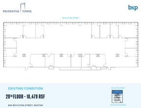 800 Boylston St, Boston, MA à louer Plan d’étage– Image 1 sur 1