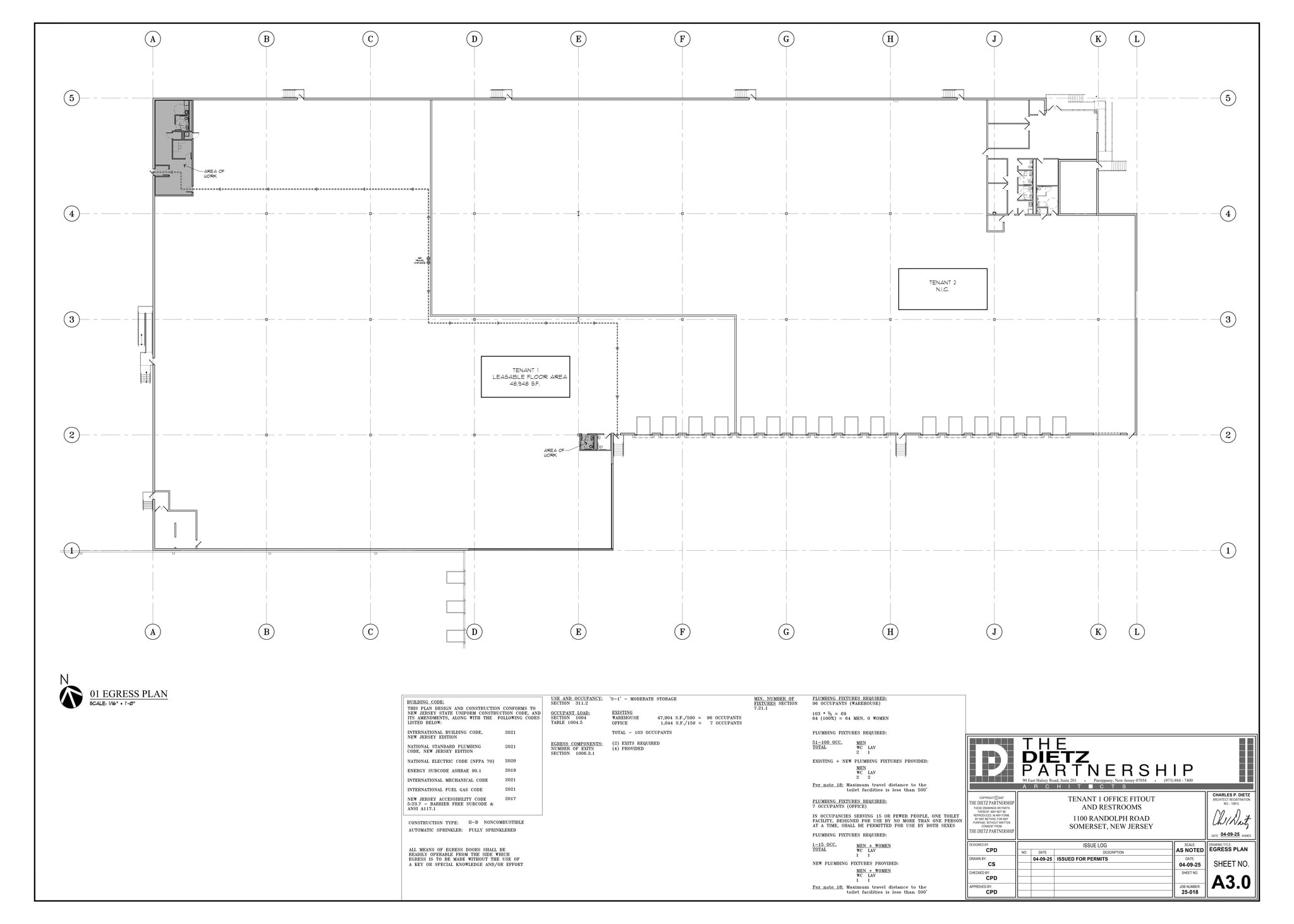 1100 Randolph Rd, Somerset, NJ à louer Plan de site– Image 1 sur 1