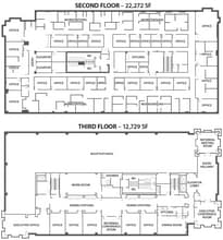 10689 N Pennsylvania St, Indianapolis, IN à louer Plan d’étage– Image 1 sur 1