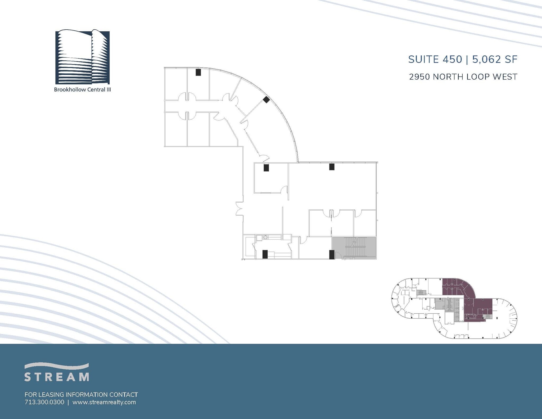 2950 N Loop Fwy W, Houston, TX à louer Plan d’étage– Image 1 sur 1