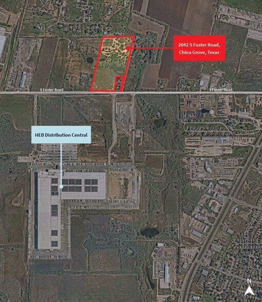 1938 S Foster Rd, San Antonio, TX à vendre - Aérien – Image 2 sur 3