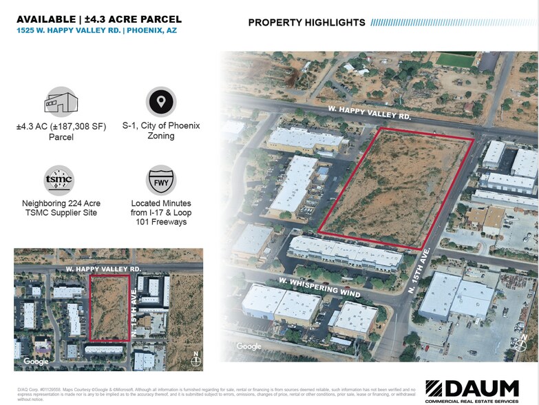 24850 N 15th Ave, Phoenix, AZ à vendre - Photo de l’immeuble – Image 1 sur 1