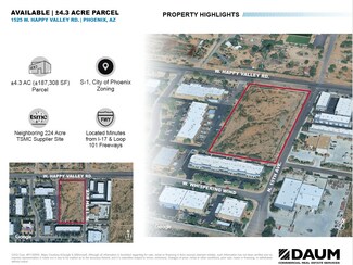 Plus de détails pour 24850 N 15th Ave, Phoenix, AZ - Terrain à vendre