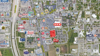 1431 Graham Dr, Tomball, TX - Vue aérienne vue de carte