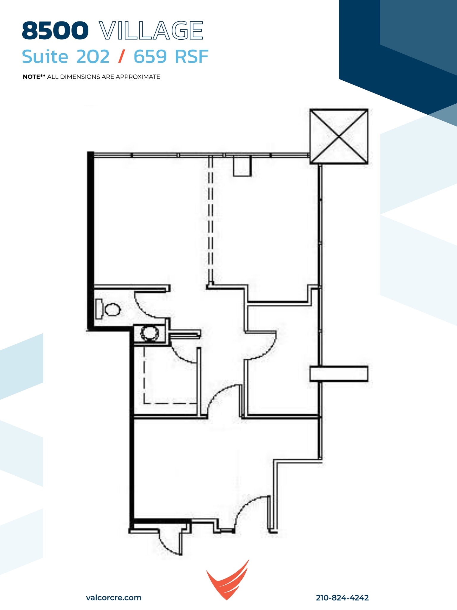 8500 N Village Dr, San Antonio, TX à louer Plan de site– Image 1 sur 1