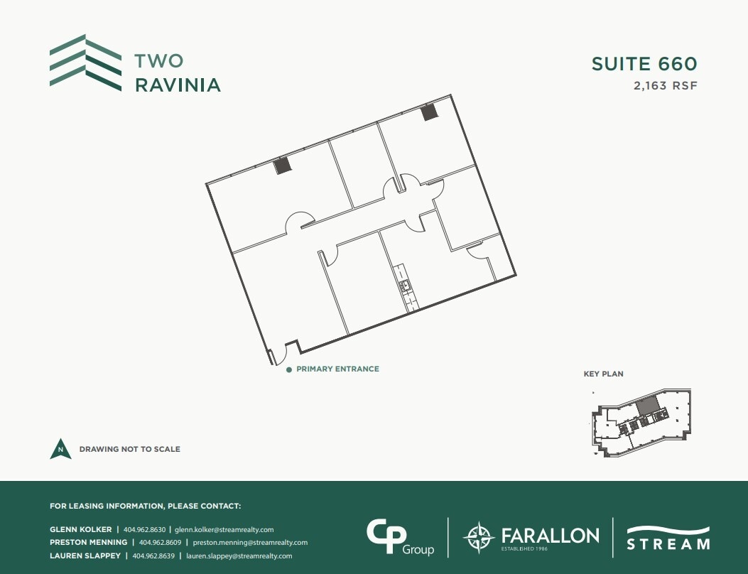 1 Ravinia Dr, Atlanta, GA à louer Plan d’étage– Image 1 sur 1
