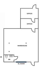 1519 Industrial Ave, Escondido, CA à louer Plan d’étage– Image 1 sur 1