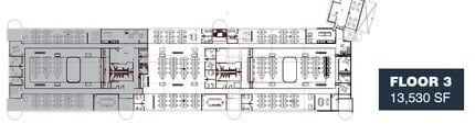 2901 Kinwest Pky, Irving, TX à louer Plan d’étage– Image 1 sur 1