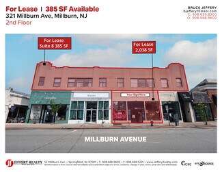 Plus de détails pour 321 Millburn Ave, Millburn, NJ - Bureau, Local commercial à louer