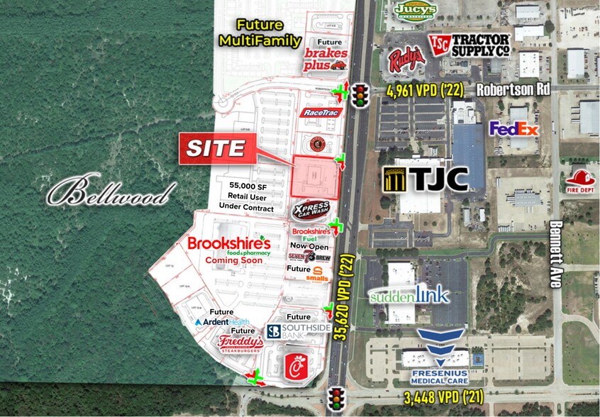 1575 Southwest 323 loop, Tyler, TX à louer - Aérien – Image 2 sur 5