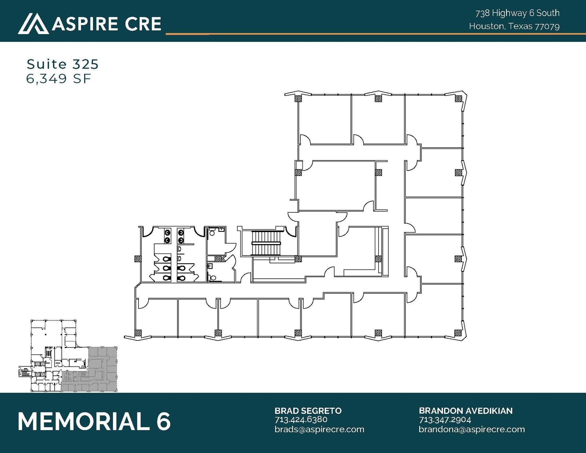 738 Highway 6 S, Houston, TX à louer Plan d’étage– Image 1 sur 1
