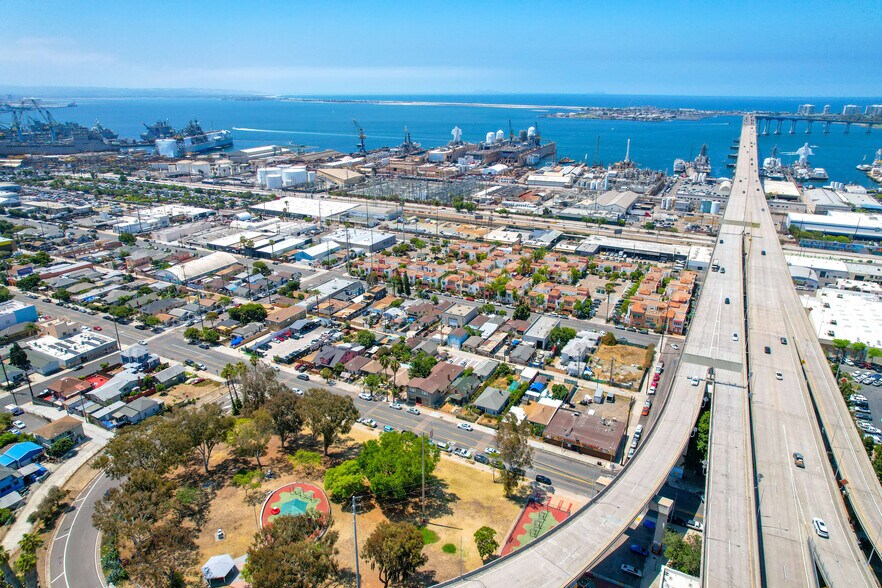 2032 Newton Ave, San Diego, CA à vendre - Aérien – Image 3 sur 5