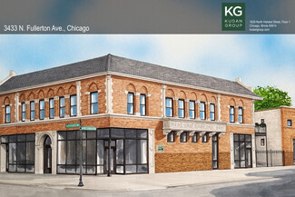 Plus de détails pour 3433-3435 W Fullerton Ave, Chicago, IL - Local commercial à louer
