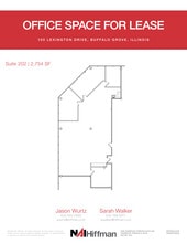 100 Lexington Dr, Buffalo Grove, IL à louer Plan d’étage– Image 1 sur 1