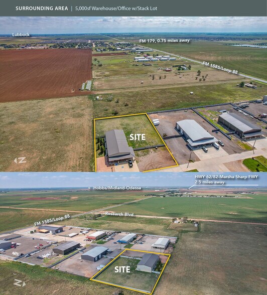 9316 FM 1585, Wolfforth, TX à louer - Aérien – Image 2 sur 11