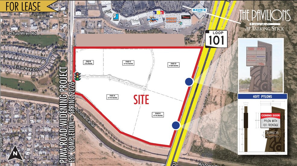 South of SWC Talking Stick Way & 101 loop, Scottsdale, AZ à louer - Photo de l’immeuble – Image 2 sur 4