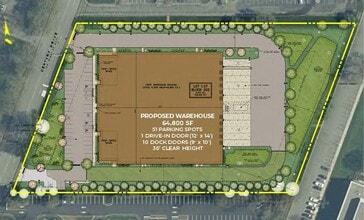 3 Century Dr, Parsippany, NJ à louer Plan de site– Image 2 sur 2