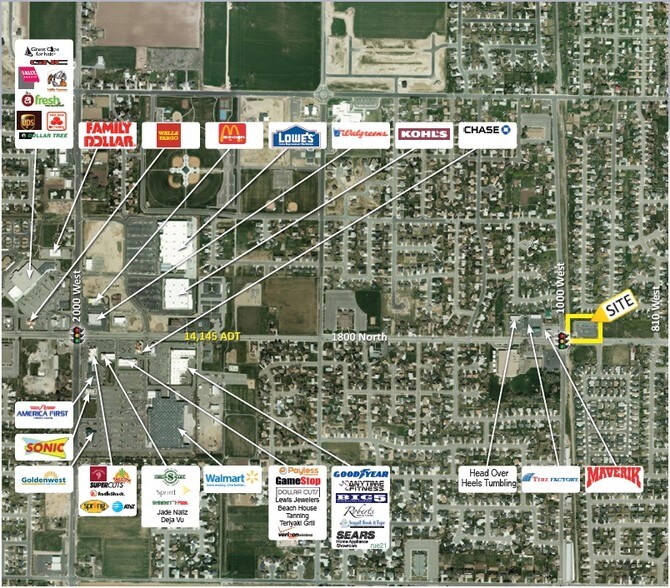 928 W 1800 N, Clinton, UT à louer - Aérien – Image 2 sur 6