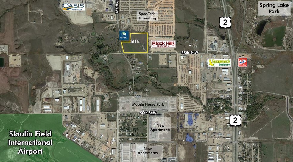 58th Street W And 137th Ave W, Williston, ND à vendre - Photo de l’immeuble – Image 2 sur 2