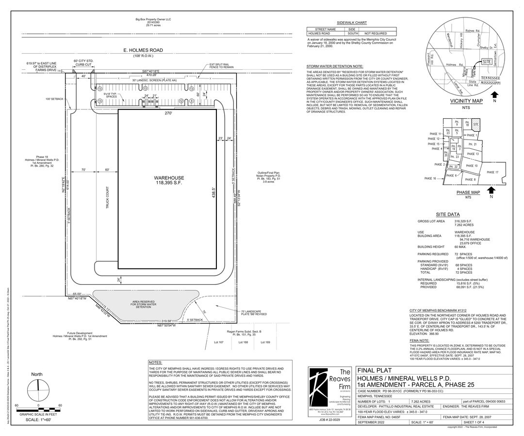 Plan de site
