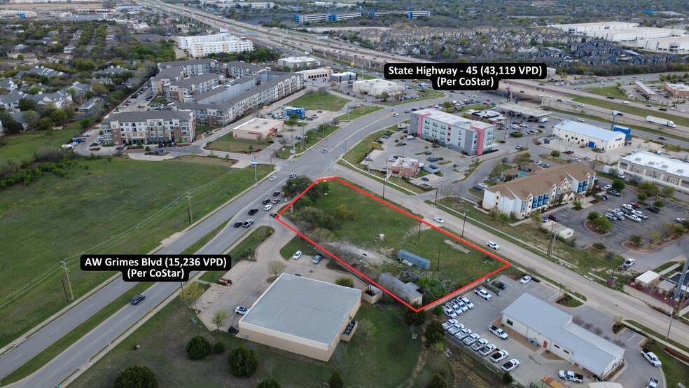 3 Roundville Ln, Round Rock, TX à vendre - Photo principale – Image 1 sur 3