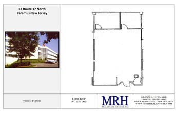 12 N State Rt 17, Paramus, NJ à louer Plan d’étage– Image 1 sur 1