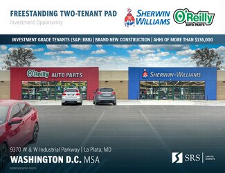 Plus de détails pour 9370 W & Industrial Parkway w, La Plata, MD - Local commercial à vendre
