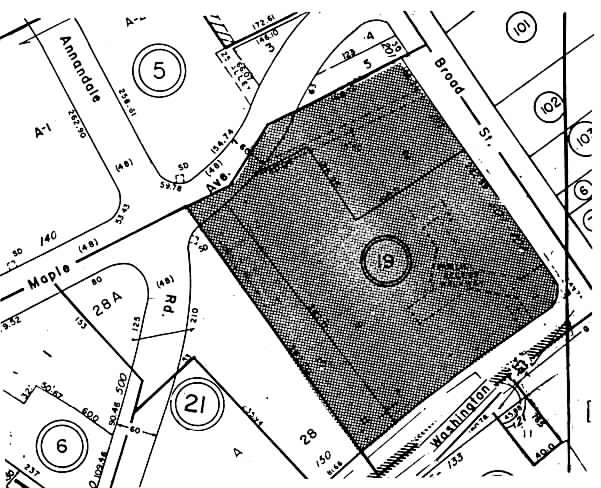 101 W Broad St, Falls Church, VA à louer - Plan cadastral – Image 2 sur 3