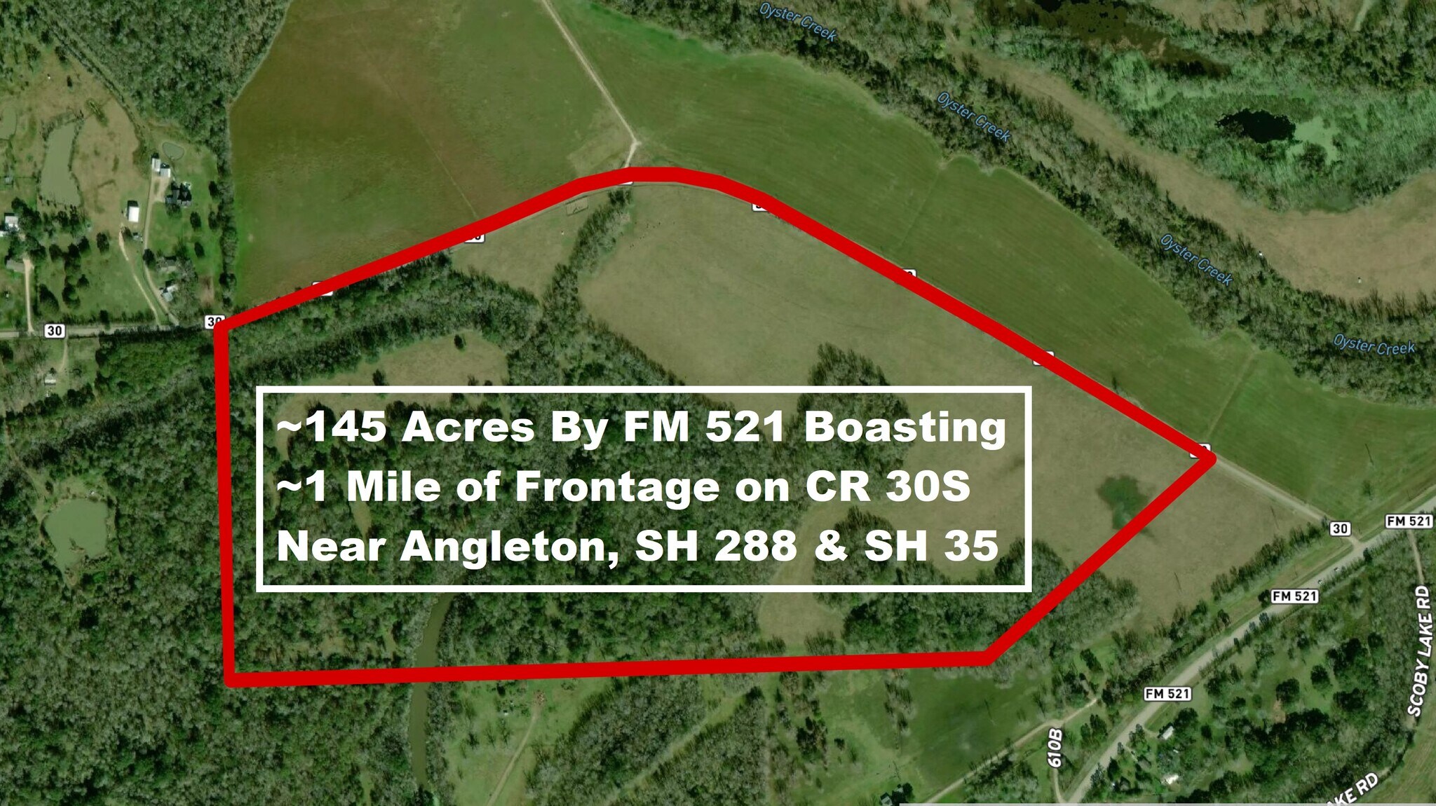 County Rd 30S, Angleton, TX à vendre Aérien– Image 1 sur 28