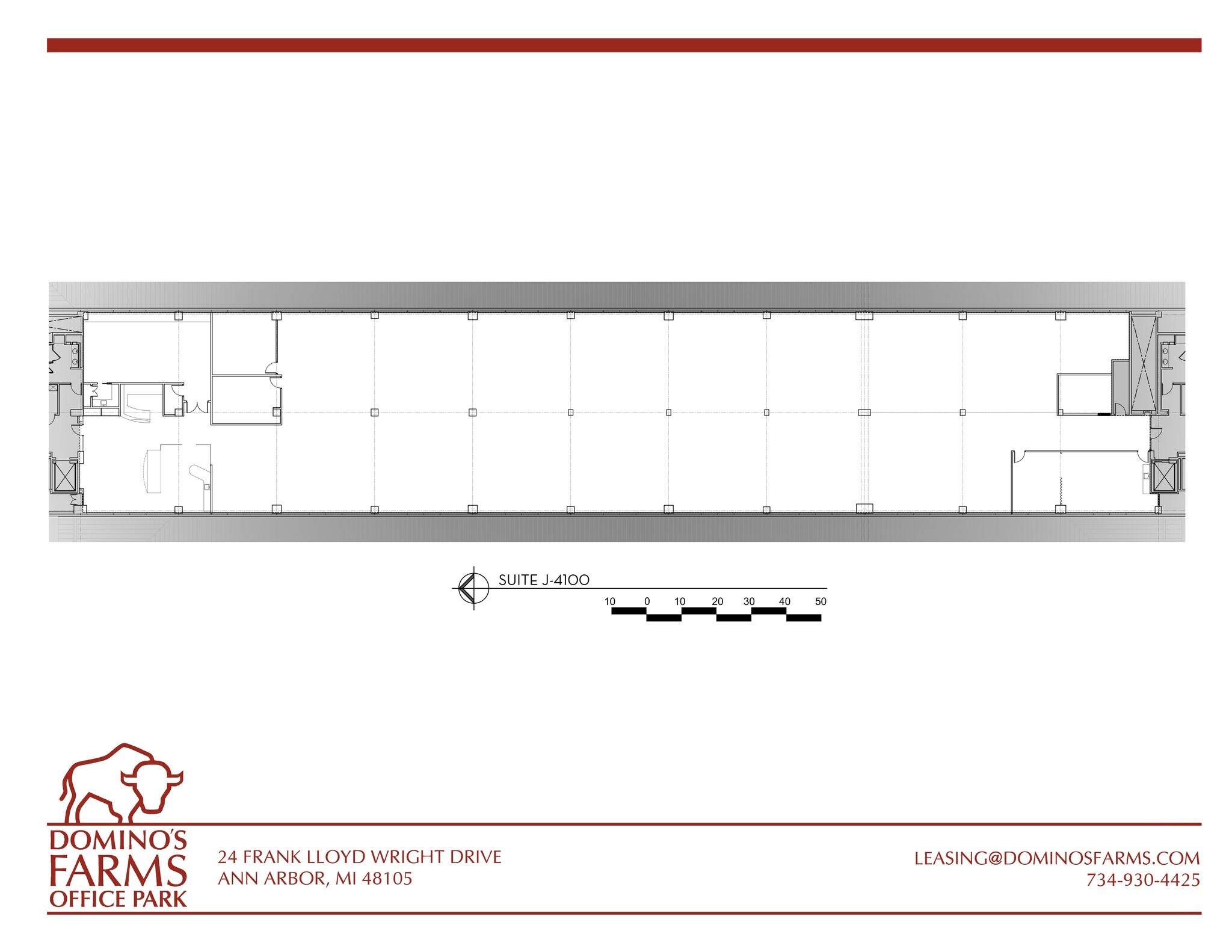24 Frank Lloyd Wright Dr, Ann Arbor, MI à louer Plan de site– Image 1 sur 1