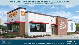 Plus de détails pour 3712 McFarland Blvd E, Tuscaloosa, AL - Local commercial à vendre